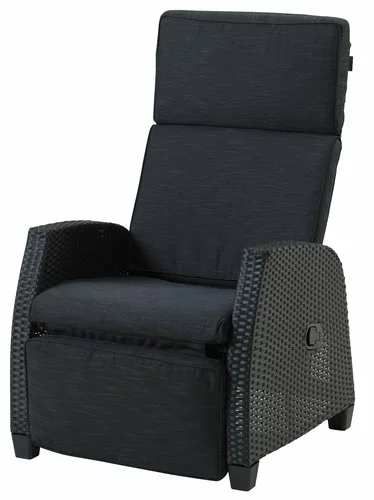 JUTLANDIA Loungestol DOVRE Svart 3 JUTLANDIA Loungestol DOVRE Svart