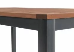 JUTLANDIA YTTRUP L210/300 Bord Hårdträ + 4 MADERNE Stapelstol Grå -Utemöbler affär 120879 1