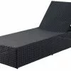 Solsäng HASLE B70xL198 Svart 2 Solsäng HASLE B70xL198 Svart -Utemöbler affär 121219
