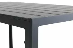 Bord JERSORE B80xL140 Svart -Utemöbler affär 121620