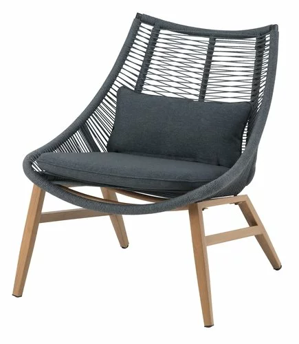 JUTLANDIA Loungestol DANNEMARE Grå 3 JUTLANDIA Loungestol DANNEMARE Grå