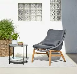 Sidobord OTTA Ø53xH46 Grå -Utemöbler affär 121714