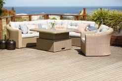 JUTLANDIA Loungeset TAMBOHUSE 5-sits Natur 9 JUTLANDIA Loungeset TAMBOHUSE 5-sits Natur -Utemöbler affär 121856