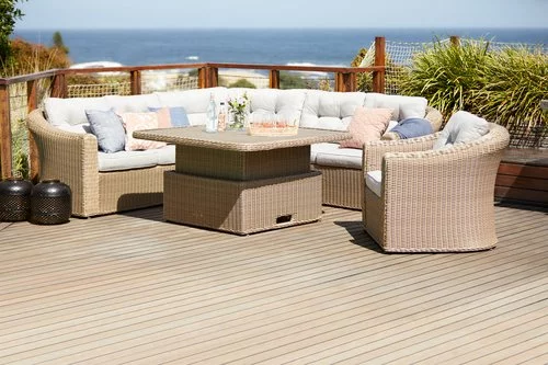 JUTLANDIA Loungeset TAMBOHUSE 5-sits Natur 6 JUTLANDIA Loungeset TAMBOHUSE 5-sits Natur - Bild 4