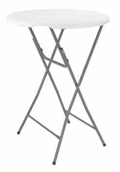 Barbord LANGERIM Ø80 Vit