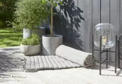 Trädgårdskruka FLUGA Ø42xH42 Grå 8 Trädgårdskruka FLUGA Ø42xH42 Grå -Utemöbler affär 123196