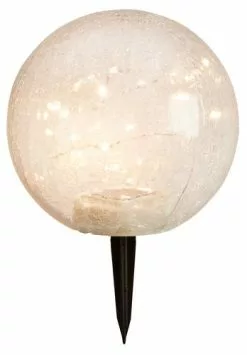 Solcellslampa HAVSVALE Ø20xH29 Klar 12 Solcellslampa HAVSVALE Ø20xH29 Klar -Utemöbler affär 149177