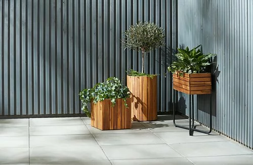 Trädgårdskruka MYRHAUK B33xL33xH32 Trä 4 Trädgårdskruka MYRHAUK B33xL33xH32 Trä - Bild 2