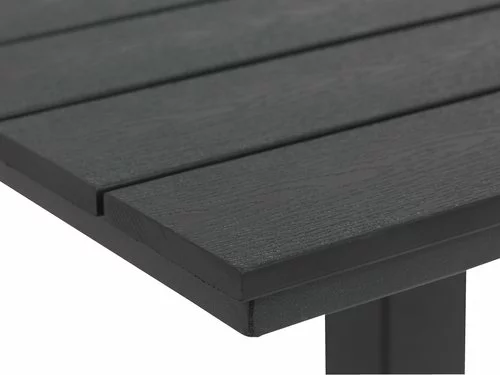 JUTLANDIA Cafébord HOBRO B70xL70 Svart 4 JUTLANDIA Cafébord HOBRO B70xL70 Svart - Bild 2