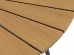 JUTLANDIA RANGSTRUP Ø110 Bord Natur/svart + 4 ILDERHUSE Stol Natur 9 JUTLANDIA RANGSTRUP Ø110 Bord Natur/svart + 4 ILDERHUSE Stol Natur -Utemöbler affär 150062 1