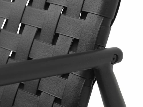 JUTLANDIA Loungestol EDDERUP Svart 5 JUTLANDIA Loungestol EDDERUP Svart - Bild 3