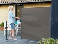 JUTLANDIA Insynsskydd PEJELT H140 Grå 8 JUTLANDIA Insynsskydd PEJELT H140 Grå -Utemöbler affär 150361