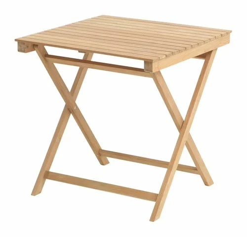 JUTLANDIA Klaffbord VESTERHAVET B70xL70 Teak 3 JUTLANDIA Klaffbord VESTERHAVET B70xL70 Teak