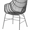 Stol ILDERHUSE Svart -Utemöbler affär 151096