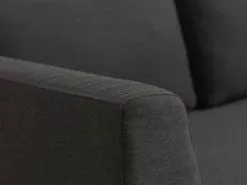 JUTLANDIA Loungesoffa ODDE 3-sits Mörkgrå Allväders -Utemöbler affär 151221