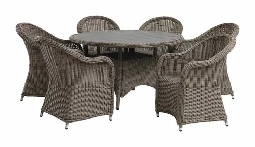 JUTLANDIA GAMMELBY Ø130 Bord Grå + 4 GAMMELBY Stol Grå 5 JUTLANDIA GAMMELBY Ø130 Bord Grå + 4 GAMMELBY Stol Grå - Bild 3