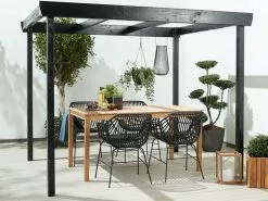 JUTLANDIA Bord VESTERHAVET B90xL150 Teak -Utemöbler affär 151496