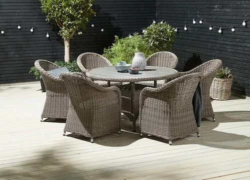 JUTLANDIA GAMMELBY Ø130 Bord Grå + 4 GAMMELBY Stol Grå 6 JUTLANDIA GAMMELBY Ø130 Bord Grå + 4 GAMMELBY Stol Grå - Bild 4