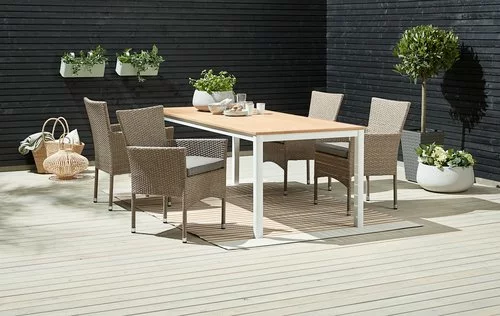 JUTLANDIA Bord RAMTEN B90xL206 Hårdträ 7 JUTLANDIA Bord RAMTEN B90xL206 Hårdträ - Bild 5