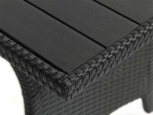 Loungeset ULLEHUSE 6-sits Förvaring Svart 6 Loungeset ULLEHUSE 6-sits Förvaring Svart - Bild 4