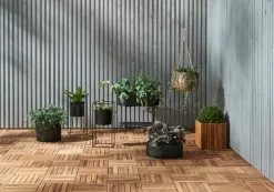 Trädgårdskruka MYRHAUK B33xL33xH32 Trä 10 Trädgårdskruka MYRHAUK B33xL33xH32 Trä -Utemöbler affär 159205