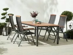 JUTLANDIA Bord YTTRUP B100xL210/300 Hårdträ -Utemöbler affär 160083