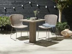 JUTLANDIA Cafébord THY B60xL60 Natur 9 JUTLANDIA Cafébord THY B60xL60 Natur -Utemöbler affär 160097