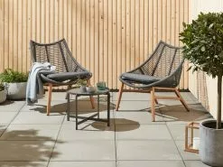 JUTLANDIA Loungestol DANNEMARE Grå 11 JUTLANDIA Loungestol DANNEMARE Grå -Utemöbler affär 160359 1