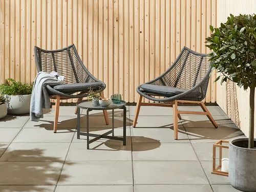 JUTLANDIA Loungestol DANNEMARE Grå 7 JUTLANDIA Loungestol DANNEMARE Grå - Bild 5