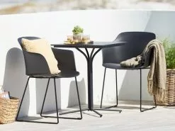 Stol SANDVED Svart -Utemöbler affär 160817