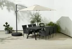 JUTLANDIA Hängparasoll TRONDHEIM Ø300 Offwhite -Utemöbler affär 176505