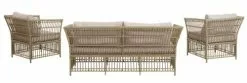 Loungeset LILLESAND 5-sits Natur 10 Loungeset LILLESAND 5-sits Natur -Utemöbler affär 177275
