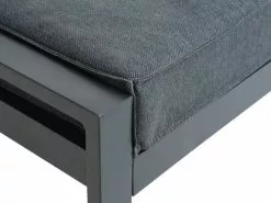 JUTLANDIA Solsäng VONGE B75xL210 Snabbtorkande Svart -Utemöbler affär 178258