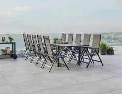 JUTLANDIA VATTRUP L206/319 Bord Svart + 4 MYSEN Stol Grå 9 JUTLANDIA VATTRUP L206/319 Bord Svart + 4 MYSEN Stol Grå -Utemöbler affär 178399