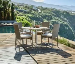 JUTLANDIA Dyna Stolsits UDSIGTEN Offwhite -Utemöbler affär 178497