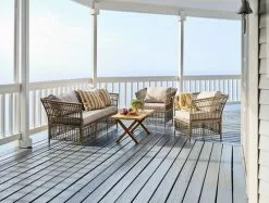 Loungesoffa LILLESAND 3-sits Natur 12 Loungesoffa LILLESAND 3-sits Natur -Utemöbler affär 178573 2