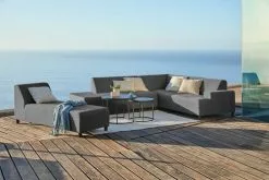 JUTLANDIA Loungesoffa UHRE 6-sits M. Grå Allväders 16 JUTLANDIA Loungesoffa UHRE 6-sits M. Grå Allväders -Utemöbler affär 178588