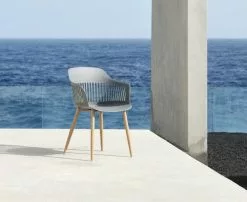 Stol RAVNEBAKKE Mörkgrå 8 Stol RAVNEBAKKE Mörkgrå -Utemöbler affär 178590