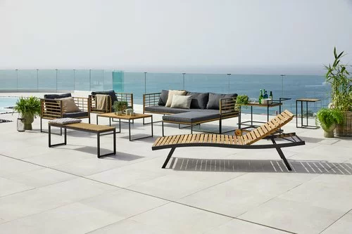 JUTLANDIA Loungesoffa UGILT M/schäslong 3-sits Trä 8 JUTLANDIA Loungesoffa UGILT M/schäslong 3-sits Trä - Bild 6