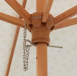 Parasoll YPPENBJERG Ø200 Beige/gul 7 Parasoll YPPENBJERG Ø200 Beige/gul -Utemöbler affär 198706