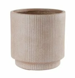 Trädgårdskruka UGGLA Ø30xH30 Brun -Utemöbler affär 198870