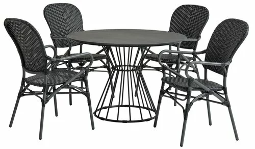 Bord FAGERNES Ø110 Grå 7 Bord FAGERNES Ø110 Grå - Bild 5