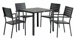 JUTLANDIA Bord MADERUP B90xL90 Svart 10 JUTLANDIA Bord MADERUP B90xL90 Svart -Utemöbler affär 199016 1