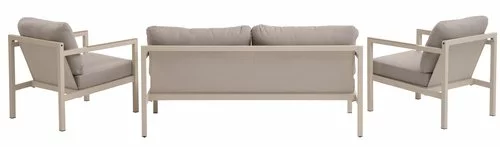 JUTLANDIA Loungeset BEJSTRUP 4-sits Beige 5 JUTLANDIA Loungeset BEJSTRUP 4-sits Beige - Bild 3