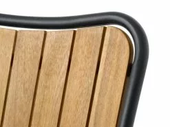 Stapelstol BASTRUP Natur/svart 10 Stapelstol BASTRUP Natur/svart -Utemöbler affär 199161