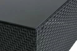 Loungeset I Moduler EG 6-sits Svart -Utemöbler affär 199189