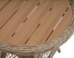 JUTLANDIA Cafébord MAGLEBJERG Ø70 Natur 10 JUTLANDIA Cafébord MAGLEBJERG Ø70 Natur -Utemöbler affär 199198