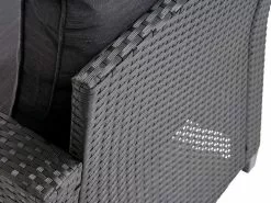 Loungestol ULLEHUSE Svart -Utemöbler affär 199211