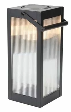 Solcellslampa SVARTSPETT B11xL11xH27 Svart 7 Solcellslampa SVARTSPETT B11xL11xH27 Svart -Utemöbler affär 199586