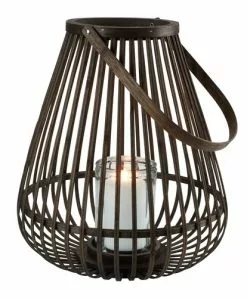 Lykta MUSVIT Ø34xH40 Brun -Utemöbler affär 199594